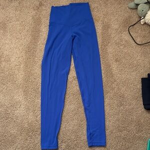 Aerie Vibrant Blue leggings really good condition rarely worn